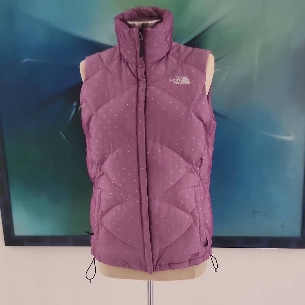 The North Face Purple Quilted Puffer Vest